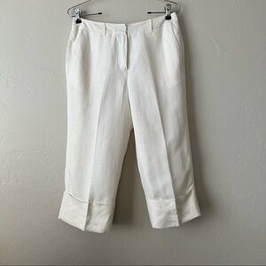 Larry Lavine Linen Pants Size 8